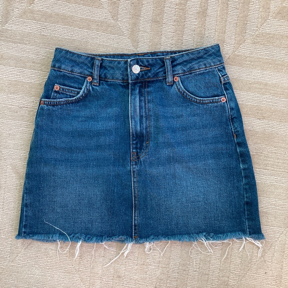 Topshop Denim skirt